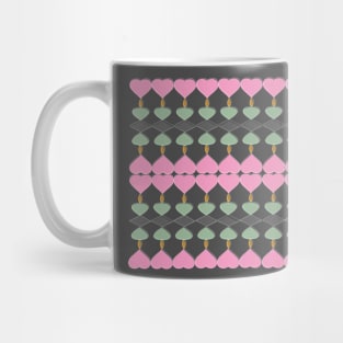 Hearts pattern Mug
